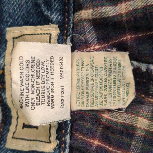 L.L. Bean Men's 100% Cotton Lined Light Denim Relaxed Fit Jeans, 42 x 34 - Picture 7 of 9